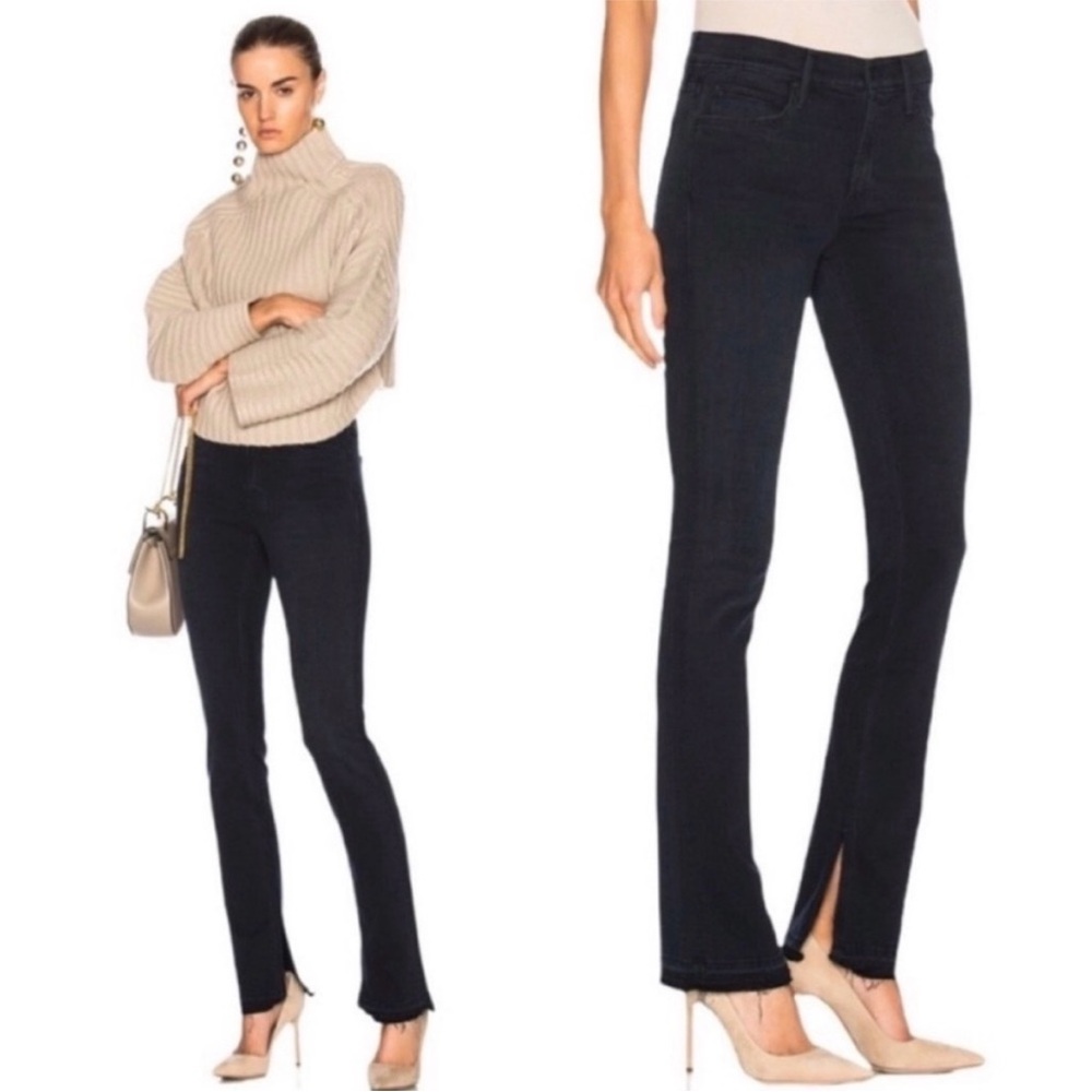 NEW Mother Rascal Slit Undone Hem Jeans - size 27 - Picture 2 of 8